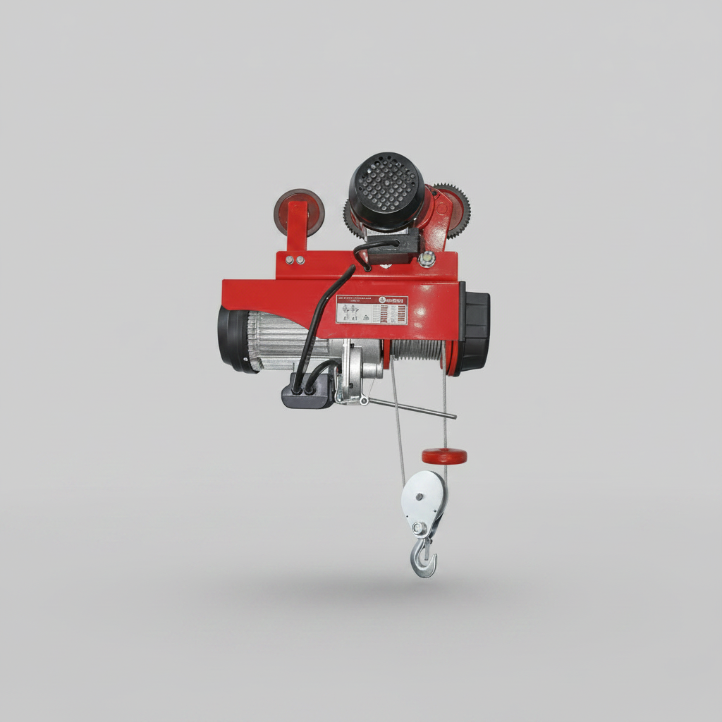 Guincho Elétrico de Cabo de Aço – Linha Mini 250kg a 990kg – capacidade de elevação 6m / 12m