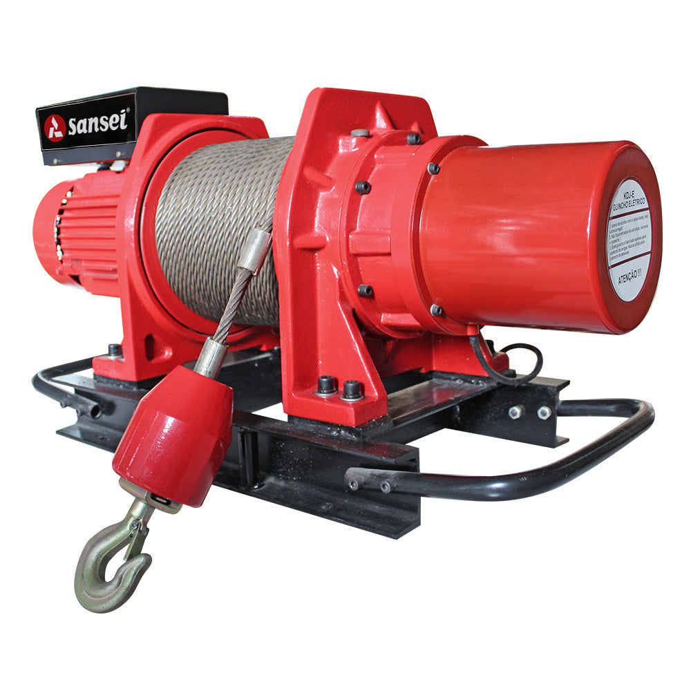 Guincho Elétrico – Linha Master 0.5Ton a 5 Ton. / comprimento de cabo 58m a 190m